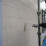 藤沢市で塗り替え、防水工事をしております。塗幸です。