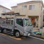 藤沢市、綾瀬市で塗り替え、防水工事をしております。塗幸です。