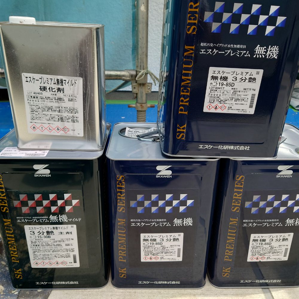 藤沢市Ｓ様邸（無機塗料）4回塗り