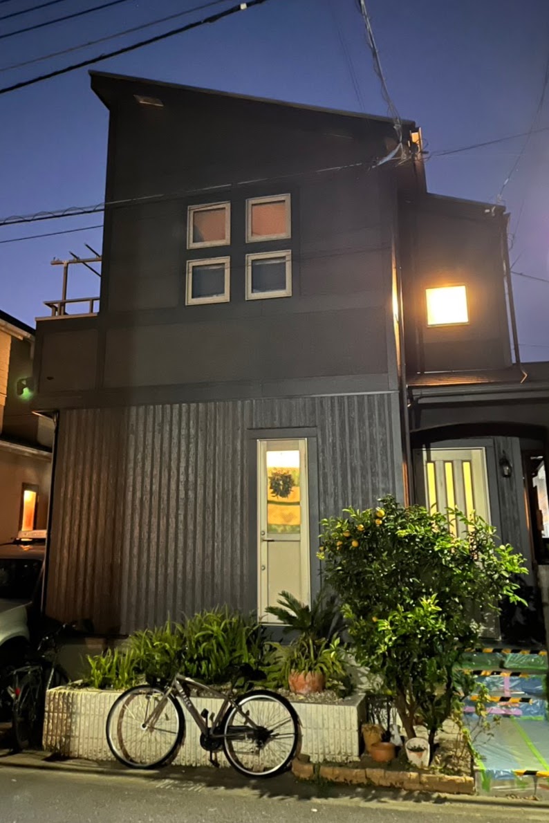 藤沢市にて溶剤2液型の無機塗料による外壁塗装