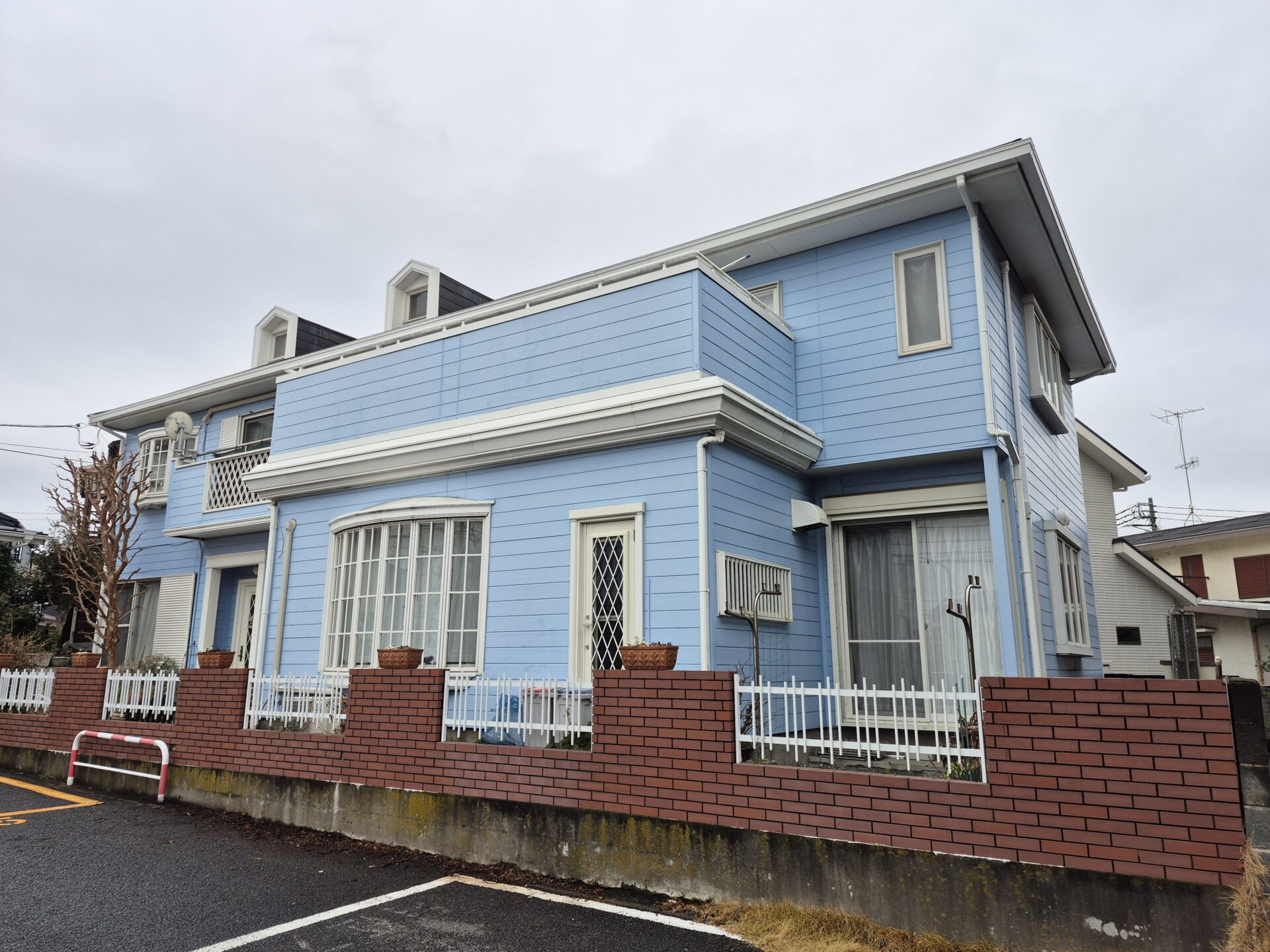 藤沢市湘南台にて本日着工。とても大きな2世帯T様邸。気合い十分頑張りましょう！